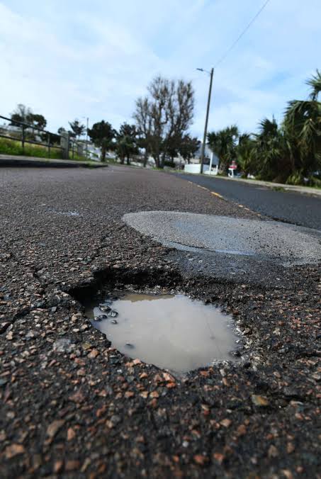 Bermuda road issue with water puddle